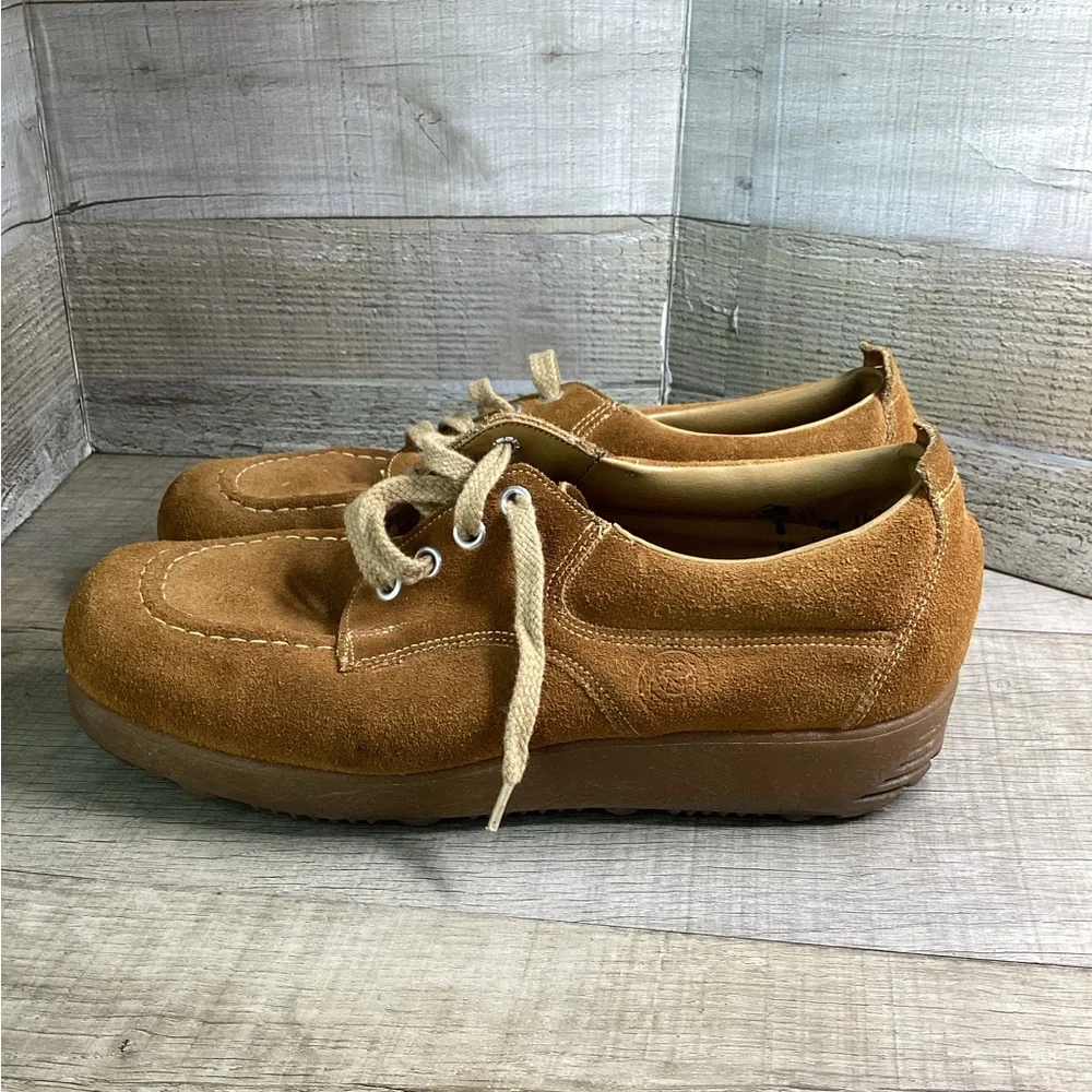 Vintage‎ 1970's Grizzlies Brown Causal Chukka Style Shoes  Men's 8 Women's 9.5